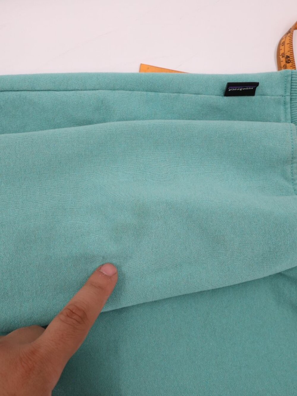 Patagonia Sweatshirt Men's 2XL P-6 Label Uprisal Crew Neck green Pullover shirt - Picture 7 of 12